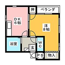 サンハイツ鶴羽  ｜ 愛知県名古屋市昭和区鶴羽町１丁目（賃貸マンション1DK・2階・36.11㎡） その2