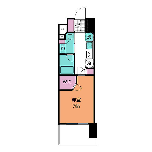 ザ・パークハビオ新栄 1202｜愛知県名古屋市中区新栄１丁目(賃貸マンション1K・12階・26.17㎡)の写真 その2