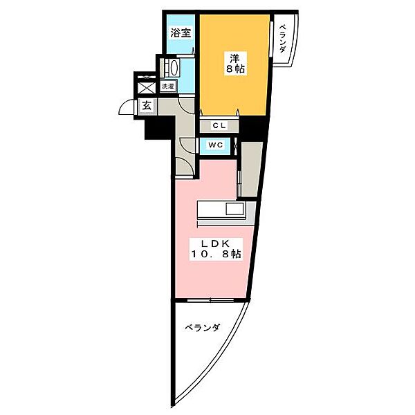 さくらＨｉｌｌｓ富士見 ｜愛知県名古屋市中区富士見町(賃貸マンション1LDK・7階・47.34㎡)の写真 その2