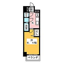 ファステート東別院シュプール  ｜ 愛知県名古屋市昭和区福江１丁目（賃貸マンション1K・7階・22.23㎡） その2