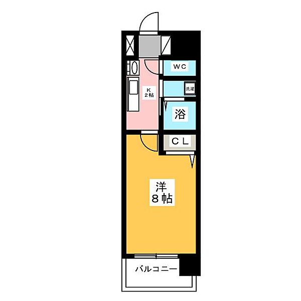 ＡｒｔｉｚＡ上前津 ｜愛知県名古屋市中区富士見町(賃貸マンション1K・11階・24.92㎡)の写真 その2