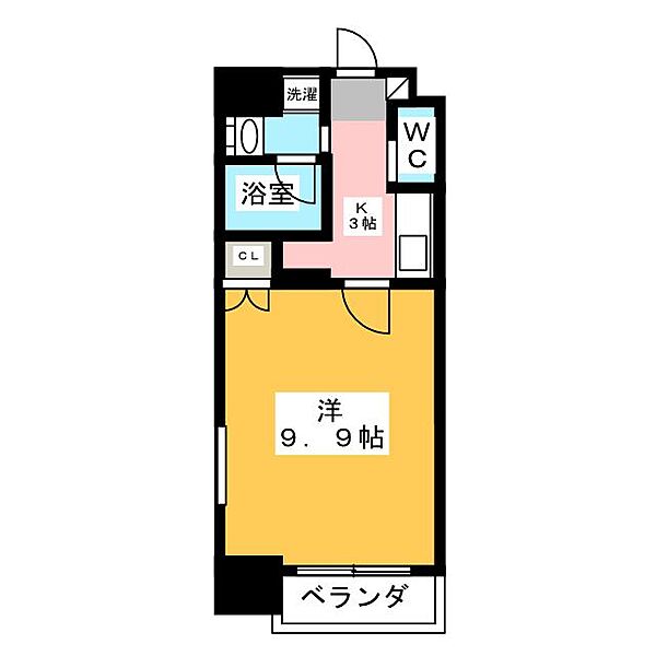 プランベイム大須駅前 ｜愛知県名古屋市中区大須１丁目(賃貸マンション1K・9階・29.06㎡)の写真 その2