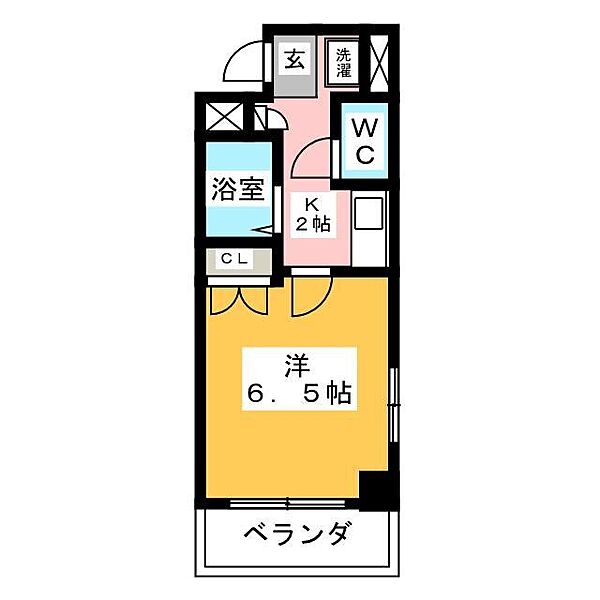 ルミナ新栄 ｜愛知県名古屋市中区新栄１丁目(賃貸マンション1K・5階・20.82㎡)の写真 その2