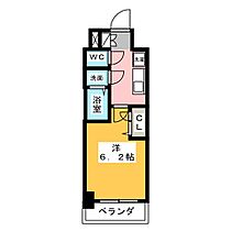 メイクス矢場町  ｜ 愛知県名古屋市中区新栄１丁目（賃貸マンション1K・6階・22.23㎡） その2