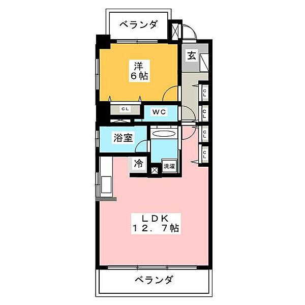 グラン・アベニュー鶴舞 ｜愛知県名古屋市中区千代田５丁目(賃貸マンション1LDK・5階・50.49㎡)の写真 その2