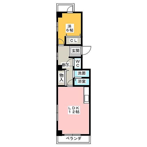 ドリーム新栄 ｜愛知県名古屋市中区新栄２丁目(賃貸マンション1LDK・9階・50.01㎡)の写真 その2