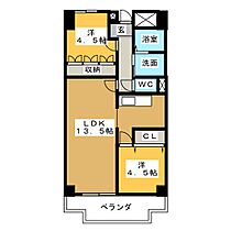 センターヒル橘  ｜ 愛知県名古屋市中区橘１丁目（賃貸マンション2LDK・4階・56.01㎡） その2