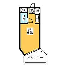 メゾン・ド・ペルミ  ｜ 愛知県名古屋市昭和区御器所２丁目（賃貸マンション1R・4階・14.31㎡） その2