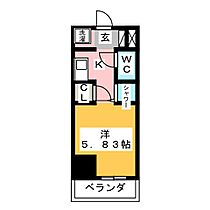 Ｎ．Ｓ．ＺＥＡＬ東別院  ｜ 愛知県名古屋市中区橘１丁目（賃貸マンション1R・4階・18.25㎡） その2