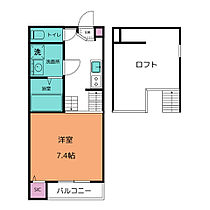 Ｇｒａｎｄｅ鶴舞  ｜ 愛知県名古屋市昭和区鶴舞２丁目（賃貸アパート1R・2階・21.55㎡） その2