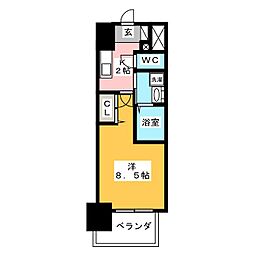 間取図画像 1K