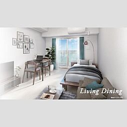 エスリード鶴舞シエスタ 1204 12階1DKのリビング/ダイニング