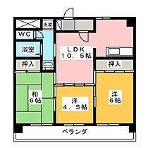 レジデンス梅村  ｜ 愛知県名古屋市守山区森孝１丁目（賃貸マンション3LDK・3階・58.32㎡） その2