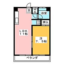 コーポ小池  ｜ 愛知県名古屋市名東区小池町（賃貸マンション1LDK・4階・36.92㎡） その2