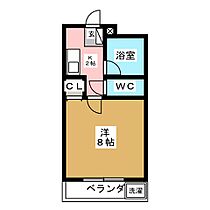 エクシードＫ  ｜ 愛知県長久手市岩作落合（賃貸マンション1K・1階・23.52㎡） その2