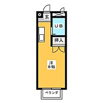 エステートピア浅井III  ｜ 愛知県長久手市岩作向田（賃貸アパート1R・2階・18.63㎡） その2