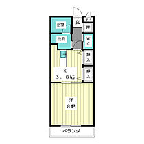 オリエンス藤ヶ丘  ｜ 愛知県長久手市塚田（賃貸マンション1K・1階・32.40㎡） その2