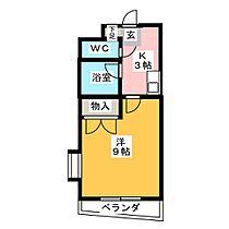 シティライフ藤ヶ丘南1号館  ｜ 愛知県名古屋市名東区照が丘（賃貸マンション1K・4階・24.18㎡） その2