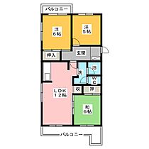 橋マンション  ｜ 愛知県名古屋市名東区豊が丘（賃貸マンション3LDK・2階・64.00㎡） その2