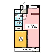 フロント上社  ｜ 愛知県名古屋市名東区上社１丁目（賃貸マンション1LDK・2階・45.00㎡） その2