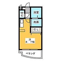 クロッシュ　メゾン  ｜ 愛知県長久手市喜婦嶽（賃貸マンション1K・1階・22.00㎡） その2