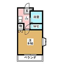 エクシードＫ  ｜ 愛知県長久手市岩作落合（賃貸マンション1K・1階・23.52㎡） その2