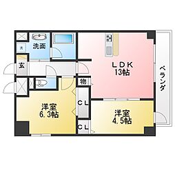 Adel Dorf 本郷 2LDKの間取図画像