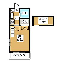 キャッスルミニ小幡  ｜ 愛知県名古屋市守山区小幡１丁目（賃貸アパート1K・2階・16.54㎡） その2