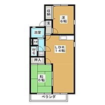 ソレイユ西新  ｜ 愛知県名古屋市守山区西新（賃貸アパート2LDK・2階・55.00㎡） その2