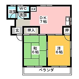 瓢箪山駅 4.9万円