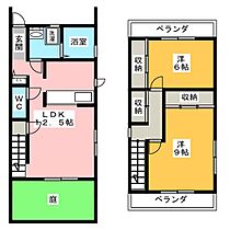 Ｓｔｙｌｅ3  ｜ 愛知県名古屋市守山区桜坂２丁目（賃貸テラスハウス2LDK・2階・72.90㎡） その2