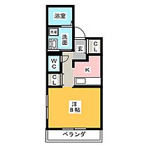 クレール・シャンブル  ｜ 愛知県名古屋市守山区茶臼前（賃貸アパート1K・1階・32.30㎡） その2