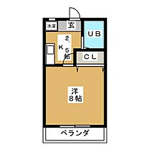 ユースハイム臼井  ｜ 愛知県名古屋市守山区八剣１丁目（賃貸マンション1K・1階・19.44㎡） その2