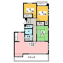 グラヂオーソ  ｜ 愛知県名古屋市守山区小幡２丁目（賃貸マンション3LDK・2階・79.30㎡） その2