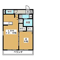 グランシャリオ  ｜ 愛知県名古屋市守山区小幡中３丁目（賃貸アパート1LDK・2階・47.72㎡） その2