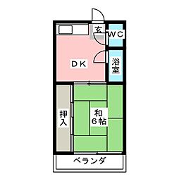 間取図画像 1DK