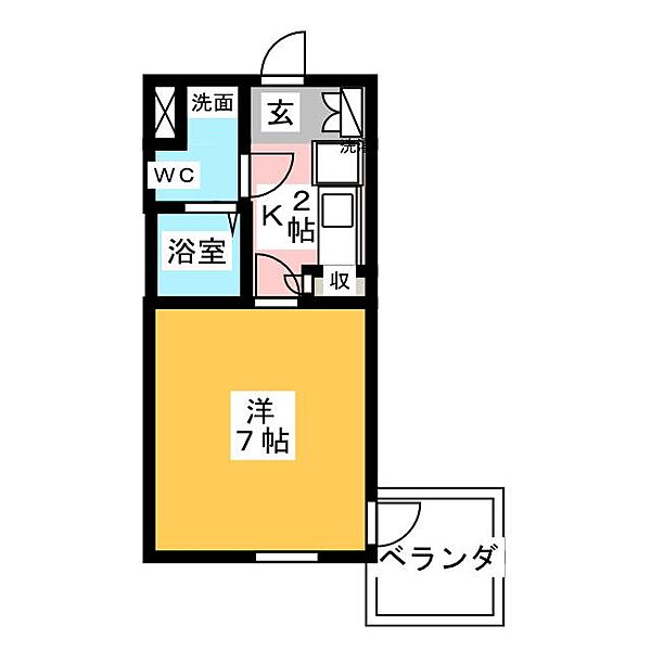 左京山レジデンス ｜愛知県名古屋市緑区曽根２丁目(賃貸マンション1K・3階・21.35㎡)の写真 その2