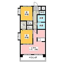 インペリアル浦里　Ｃ棟  ｜ 愛知県名古屋市緑区浦里５丁目（賃貸マンション2LDK・4階・63.00㎡） その2