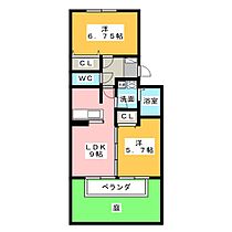 グランディールII  ｜ 愛知県名古屋市緑区大高町字二番割（賃貸マンション2LDK・1階・48.91㎡） その2