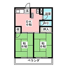 🉐敷金礼金0円！🉐左京山コーポ　Ａ棟