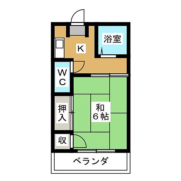 ライフ港陽 ｜愛知県名古屋市港区港陽２丁目(賃貸マンション1K・3階・22.68㎡)の写真 その2