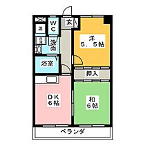 メゾン港北  ｜ 愛知県名古屋市港区港北町３丁目（賃貸マンション2DK・3階・40.00㎡） その2