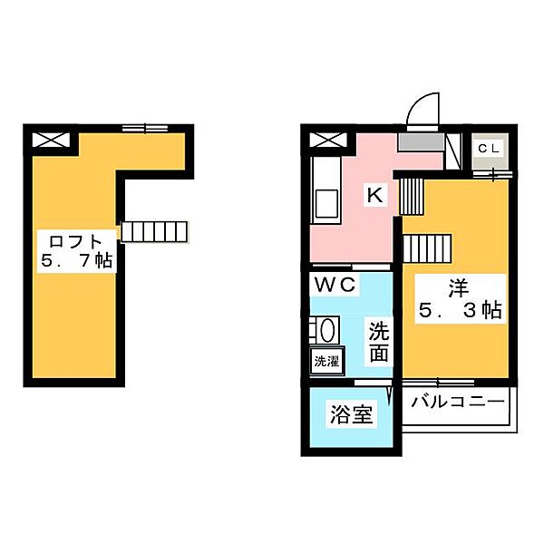 プラウド五番町 ｜愛知県名古屋市熱田区五番町(賃貸アパート1K・2階・22.22㎡)の写真 その2