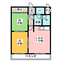 中之島ハイツ  ｜ 愛知県名古屋市港区中之島通３丁目（賃貸マンション2LDK・3階・47.88㎡） その2