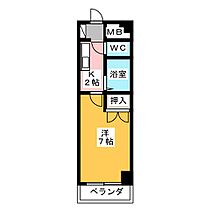 リヴェールチエ  ｜ 愛知県名古屋市港区津金１丁目（賃貸マンション1K・1階・22.45㎡） その2