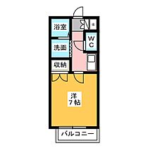 コーポ服部  ｜ 愛知県名古屋市港区甚兵衛通２丁目（賃貸アパート1K・2階・23.18㎡） その2