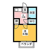 コスモハイツ極楽  ｜ 愛知県名古屋市名東区大針１丁目（賃貸アパート1K・1階・19.86㎡） その2