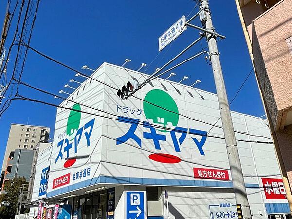 画像27:ドラッグストア 「ドラッグスギヤマ　名東本通店まで70m」