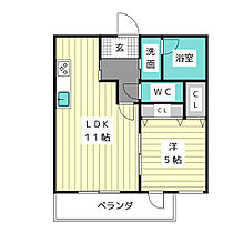 アルカディアX(テン)  ｜ 愛知県名古屋市名東区新宿２丁目（賃貸マンション1LDK・1階・40.50㎡） その2