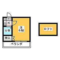 ハイツ上社  ｜ 愛知県名古屋市名東区社口２丁目（賃貸アパート1K・2階・15.40㎡） その2